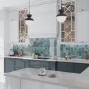 Blue 4x4 Glossy Square Ceramic Tile (60 pack, 6.46 sq ft/case)
