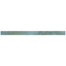 Blue 0.5x8 Glossy Ceramic Pencil Tile Trim (10 pack, 0.7 sq ft/case)
