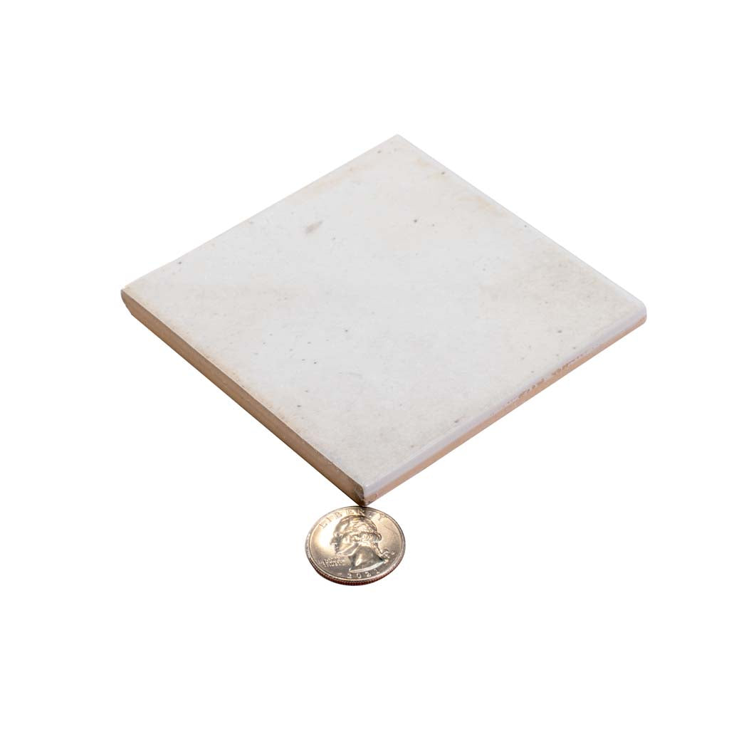White 4x4 Glossy Square Ceramic Tile (60 pack, 6.46 sq ft/case), photo 8 of 12