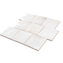White 4x4 Glossy Square Ceramic Tile (60 pack, 6.46 sq ft/case)