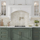 White 2.5x8 Glossy Ceramic Subway Tile (38 pack, 5.38 sq ft/case)