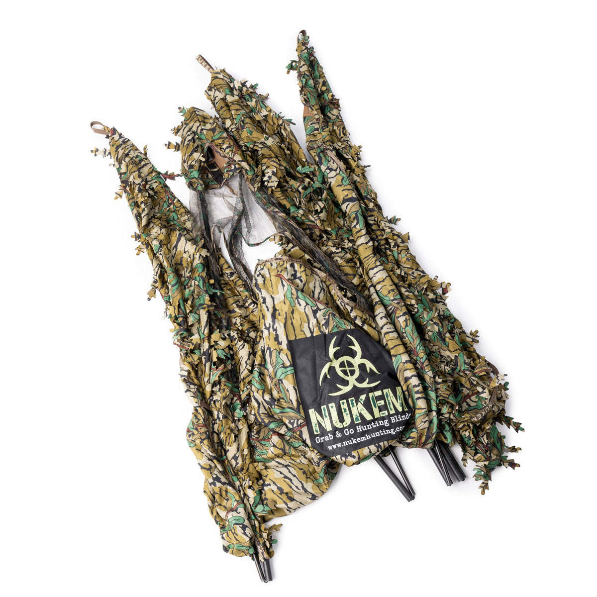 Hunting Blind - Mossy Oak Greenleaf 3D Leafy, photo 8 of 9