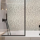 White 12x12 Glossy Penny Round Glass Marble Mosaic Tile (5 pack, 4.83 sq ft/case)