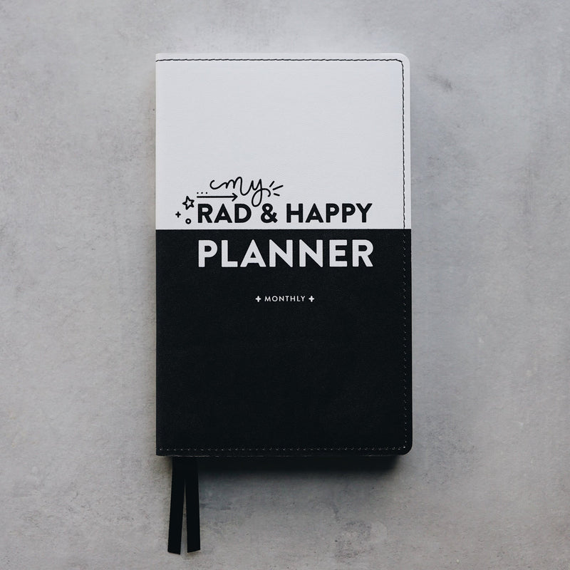 5x8 Undated Monthly Planner - Halfsies Edition