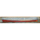Lake Willoughby, Vermont Welcome Wooden Sign | Wall Art Print on Real Wood