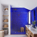 Cobalt Blue 5x5 Glossy Cross Ceramic Tile (27 pack, 5.37 sq ft/case)