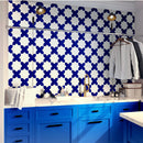 Cobalt Blue 5x5 Glossy Cross Ceramic Tile (27 pack, 5.37 sq ft/case)