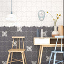 Black 5x5 Matte Cross Ceramic Tile (27 pack, 5.37 sq ft/case)