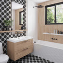 Gray 5x5 Matte Star Ceramic Tile (27 pack, 5.37 sq ft/case) - Sample