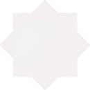 Pearl White 5x5 Glossy Star Ceramic Tile (27 pack, 5.37 sq ft/case)