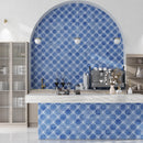 Cornflower Blue 5x5 Matte Star Ceramic Tile (27 pack, 5.37 sq ft/case) - Sample