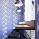Cornflower Blue 5x5 Matte Star Ceramic Tile (27 pack, 5.37 sq ft/case) - Sample