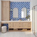 Cornflower Blue 5x5 Matte Star Ceramic Tile (27 pack, 5.37 sq ft/case)