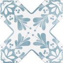 Pistachio Green 5x5 Matte Ceramic Cross Deco Tile (27 pack, 5.37 sq ft/case) - Sample