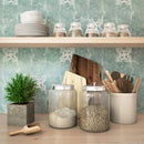 Pistachio Green 5x5 Matte Cross Ceramic Tile (27 pack, 5.37 sq ft/case)