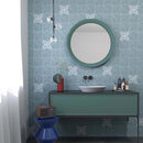 Pistachio Green 5x5 Matte Star Ceramic Tile (27 pack, 5.37 sq ft/case) - Sample