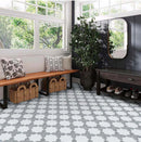 Light Grey 5x5 Matte Cross Ceramic Tile (27 pack, 5.37 sq ft/case)