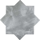 Light Grey 5x5 Matte Star Ceramic Tile (27 pack, 5.37 sq ft/case)