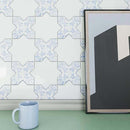 White 5x5 Matte Star Ceramic Tile (27 pack, 5.37 sq ft/case) - Sample