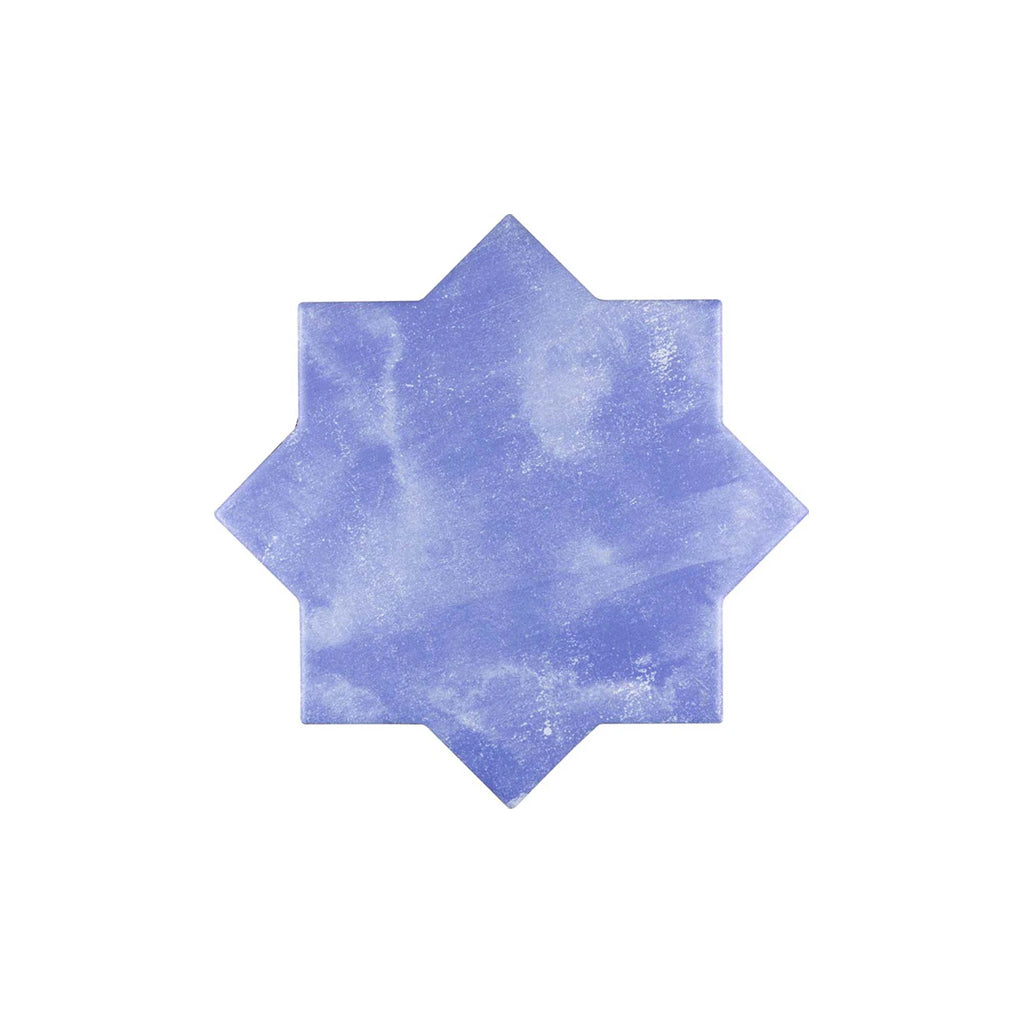 Cornflower Blue 5x5 Matte Star Ceramic Tile (27 pack, 5.37 sq ft/case), photo 9 of 9