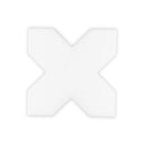 White 5x5 Matte Cross Ceramic Tile (27 pack, 5.37 sq ft/case)