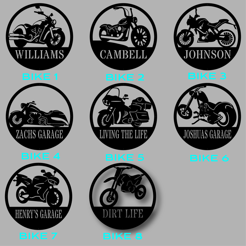 Motorcycle Monogram