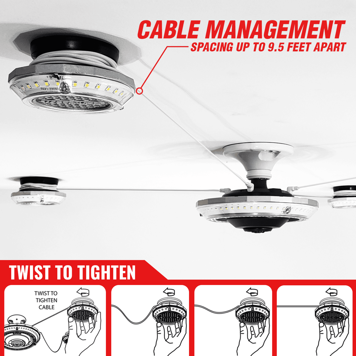 MPI - Multi-Point Illumination Motion Garage Ceiling Light, photo 4 of 8