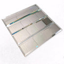 Clear Glass 3x12 Polished Glass Subway Tile (20 pack, 5 sq ft/case)