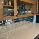Clear Glass 3x12 Polished Glass Subway Tile (20 pack, 5 sq ft/case) - Sample