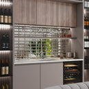 Clear Glass 3x6 Polished Glass Subway Tile (40 pack, 5 sq ft/case) - Sample