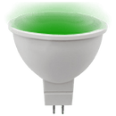 Single Color MR16 5W Red, Green, or Blue Energy Saving Waterproof 12V Low Voltage Outdoor LED Light Bulb