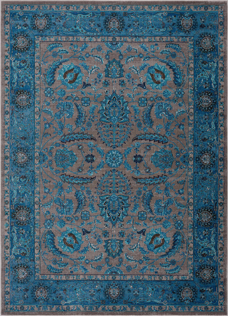 Mardina Turquoise Area Rug - Clearance