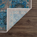 Mardina Turquoise Area Rug - Clearance