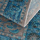 Mardina Turquoise Area Rug - Clearance
