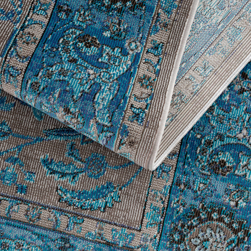 Mardina Turquoise Area Rug - Clearance