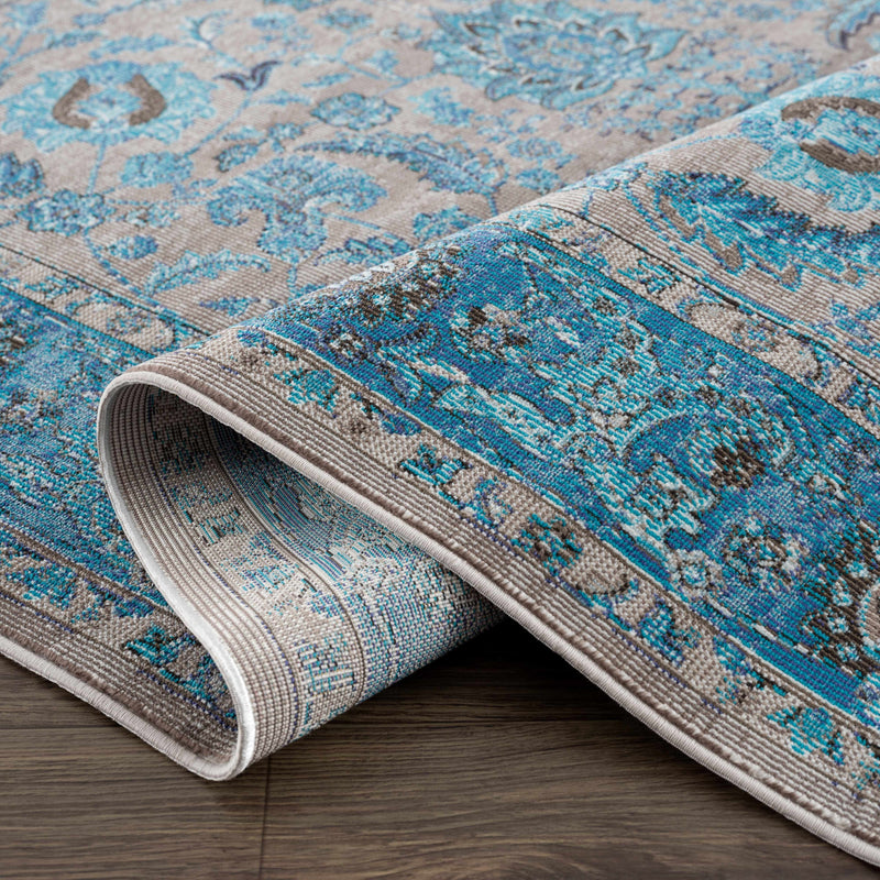 Mardina Turquoise Area Rug - Clearance