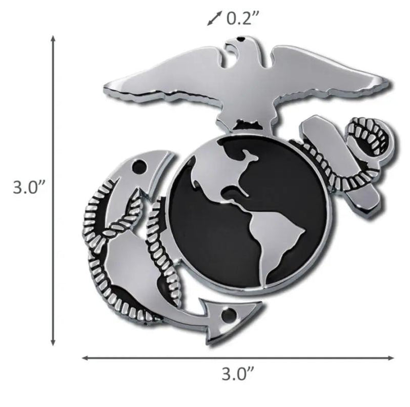 Marine Corps Insignia Car Emblem, photo 4 of 6