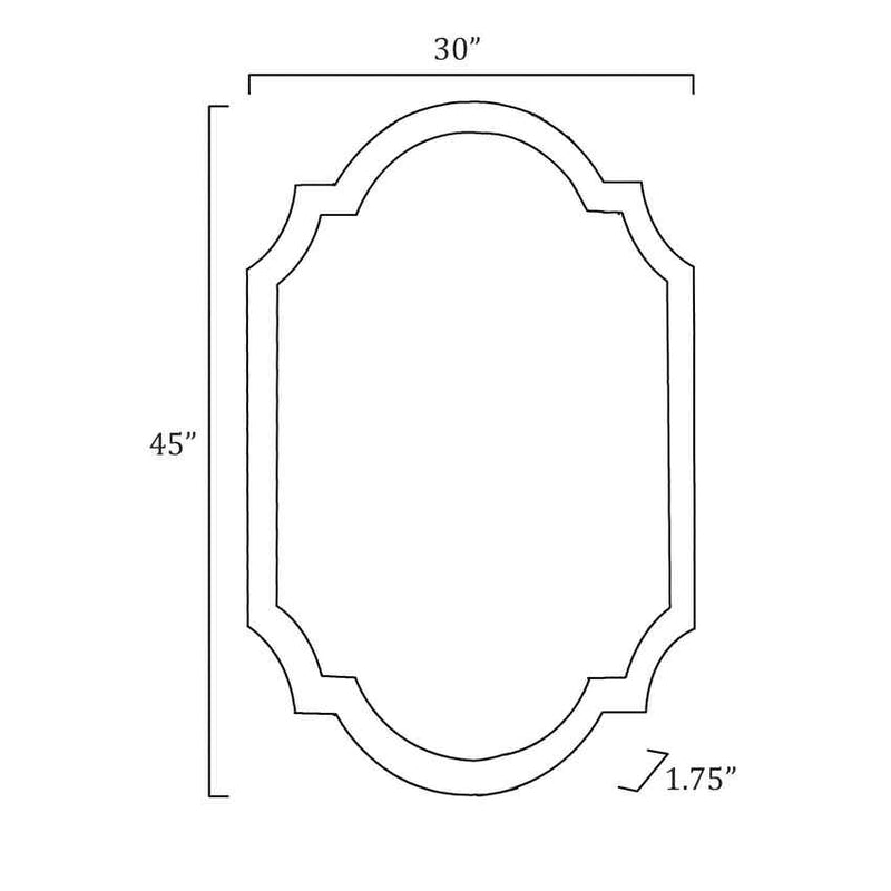 Kilder Traditional Wall Mirror