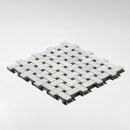 Carrara T Honed Basket Weave Marble Mosaic