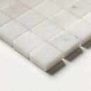 Carrara T Polished 1x1 Marble Mosaic