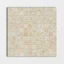 Chiaro Honed Filled 1x1 Travertine Mosaic