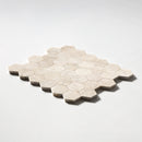 Royal Beige Polished Hexagon Marble Mosaic