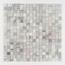 Silver Sky Polished 2x2 Marble Mosaic