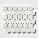 Paris Honed Hexagon Limestone Mosaic