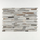 Silver Sky Polished Slides Marble Mosaic