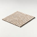 Chiaro Tumbled 1x1 Travertine Mosaic