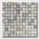 Silver Sky Polished 1x1 Marble Mosaic