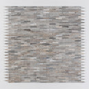 Silver Sky Polished 5/8x3 Marble Mosaic