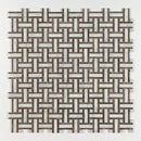 Calacatta T Polished Thin Basket Marble Mosaic