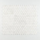 Bianco Dolomiti Polished Hexagon 2 Marble Mosaic